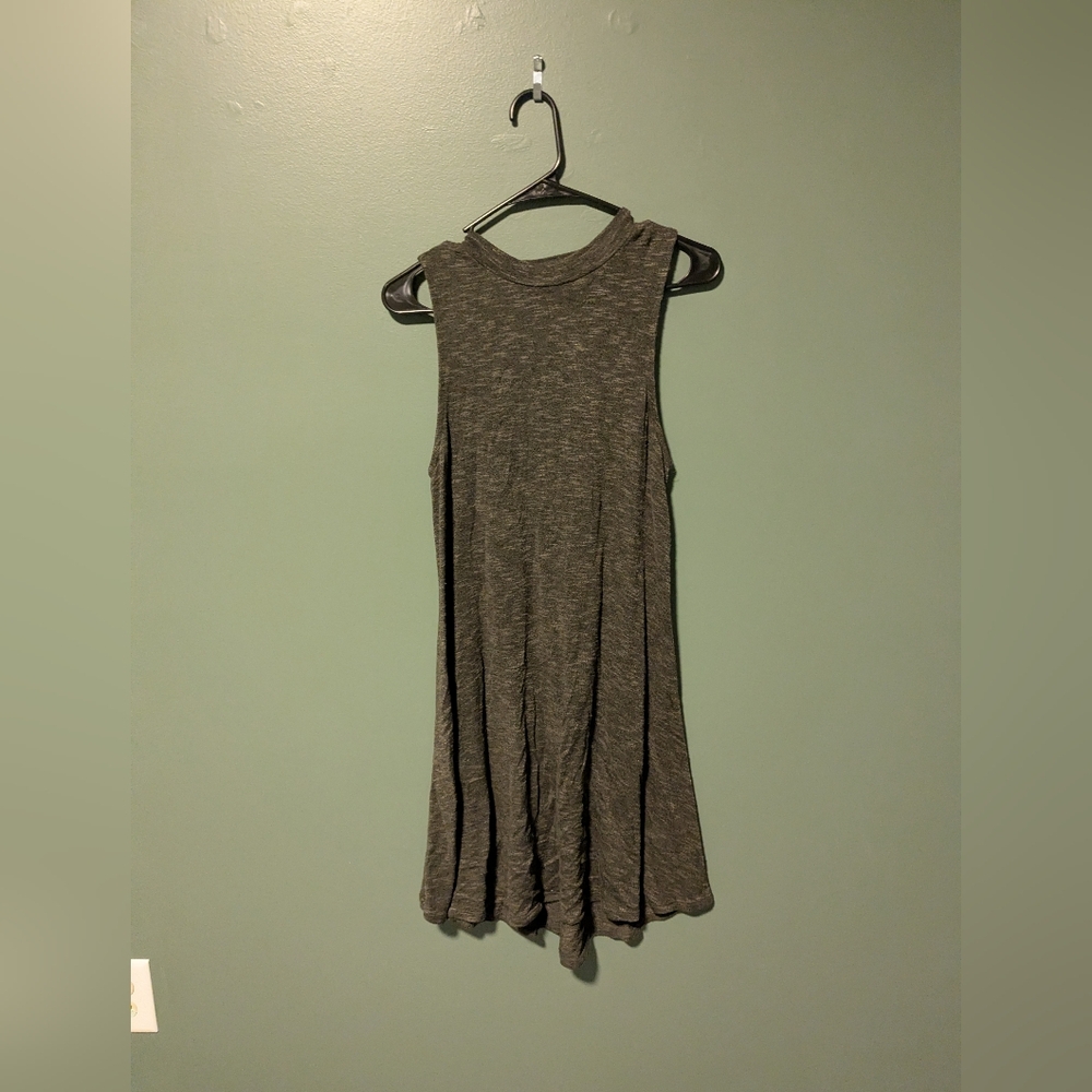 love, Fire Green Tank Dress